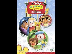 A Very Playhouse Disney Holiday 2005 DVD Walkthrough