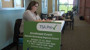 Roanoke Blacksburg Regional Aiport offering TSA Pre-Check signups