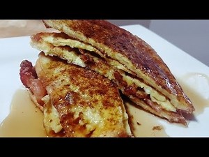 Bacon Egg And Cheese French Toast - How To Make Bacon Egg And Cheese French Toast Sammy