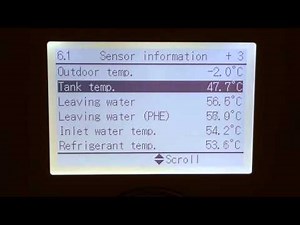 Daikin Heat Pump Flow Error