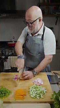 Nakiri: One knife. Every vegetable. Flawless results. #AndrewZimmern #Knives #Nakiri