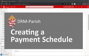 Creating a Payment Schedule (PAG)