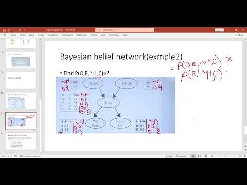 Bayesian belief network (Example 2)|Advanced Machine Learning