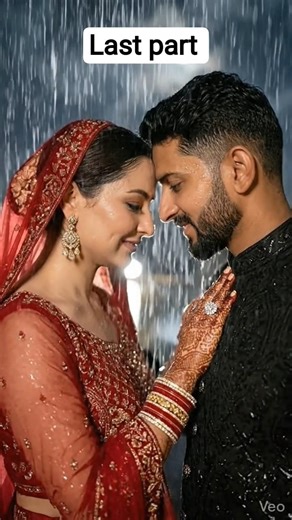 Romantic Rain Wedding Night ❤️ Bride & Groom Love Story #shorts