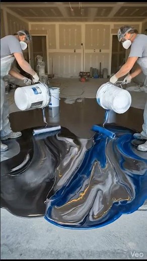 Dusty Garage ➡️ Luxury Metallic Epoxy Floor Transformation (Full Timelapse)