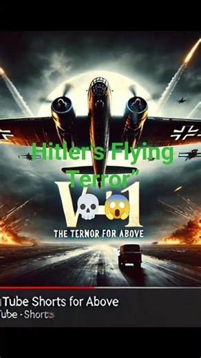 #ww2The Weapon That Nearly Broke Britain:😱 V-1 Rocket Explained☠️”#shorts #history #weaponhistory