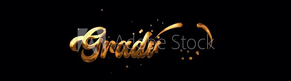 Happy Graduation Handwritten Animated Text in Gold Color. Great for Graduation celebrations events and achievements