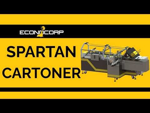 Automated Yogurt Pouch Cartoning with the Econocorp Spartan Cartoner