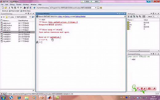 MATLAB的编辑器和程序调试