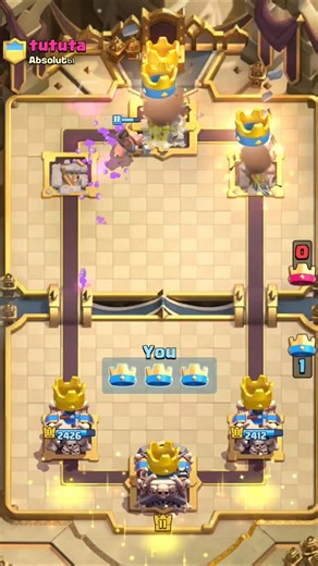 A Satisfying Win in Clash Royale #shorts