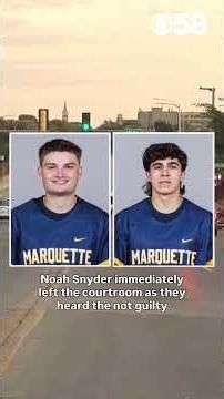 Woman found not guilty of all charges in crash that killed Marquette students