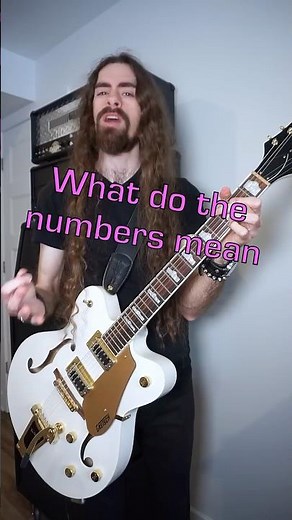 What do the numbers mean in chord symbols?