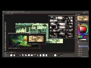 Digital Painting Tutorial : Custom Shapes Workflow part1