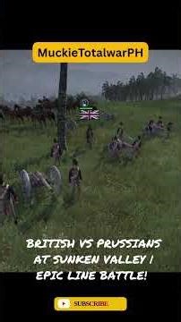 🔥 BRITISH vs PRUSSIANS at Sunken Valley | Epic Line Battle! 💥