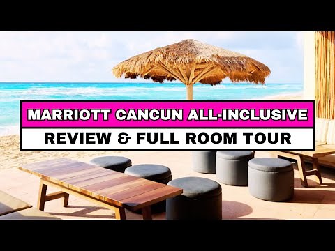 Marriott Cancun All Inclusive - Review & Room Tour (2025)