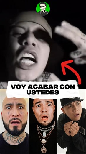 La Tiradera de Santa Fe Klan a Todos los Raperos ☠️ #dharius #ckan #aleman #geramx