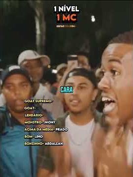 1 nível 1 mc ☠️ #batalhaderima