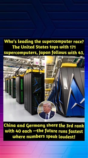 Who's leading the supercomputer race?The United States tops