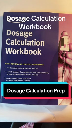 #dosagecalculationnursing #dosagecalculationfornursingstudents #dosagecalculationworkbook #kaplandosagecalculationworkbook #dosagecalculationcheatsheet
