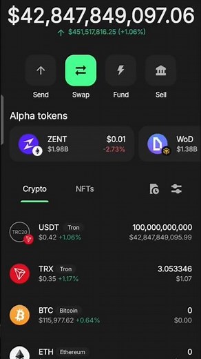 how to generate flash usdt on trust wallet
