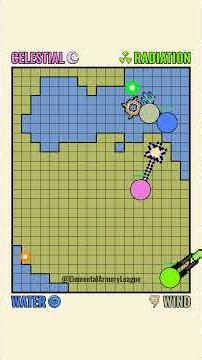 Elemental Weapon Ball 2v2 Territory War (✨&☢️v💧&🌪️)