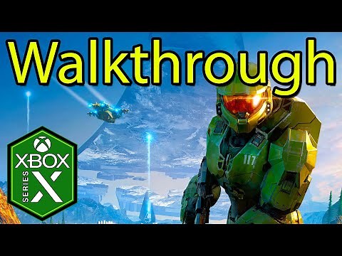 Halo Infinite Walkthrough [Full Game] Xbox Series X Gameplay