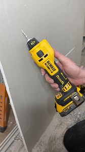 Having some fun with a board that’s going under a sink • Just got the new highly anticipated Dewalt Brushless Drywall cutout tool • It’s super slim and compact • This is a huge upgrade from the original 20v one @dewalttough @dewalt_ca . . . #drywall #construction #tools #dewalt #dwtough #newtools | Kruger Construction