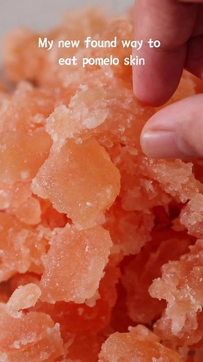 Homemade Pomelo Peel Candy Recipe