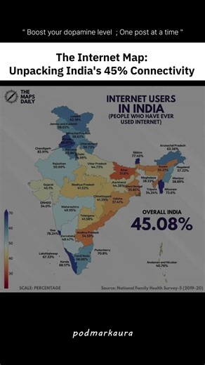 India’s digital landscape is growing faster than ever! 📶🌍 #shorts #DigitalIndia #education #internet