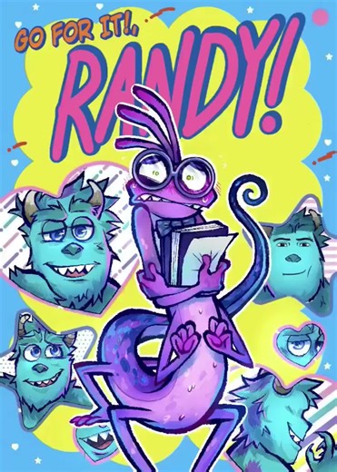 Exploring Randall and Sully's Dynamic in Monsters Inc.