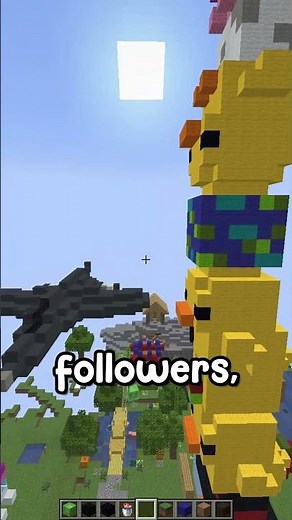 Adding 32 Blocks For Every New Follower In Minecraft!