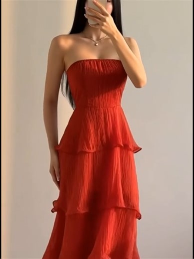 Elegant Long Tube Dress Styles