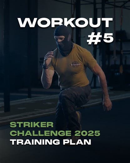 7.6K views · 140 reactions | Power, speed, and control under pressure. Workout 5 pushes your lateral agility and core with uneven loads and sharp moves. 12 minutes AMRAP. Are you ready? Download the full 10-week Striker Challenge plan: https://bit.ly/3GYkSX8 | UF PRO | Facebook