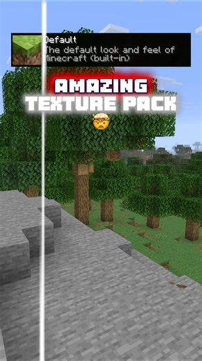 Amazing texture pack😁😜 #minecraft #funny #texturepack