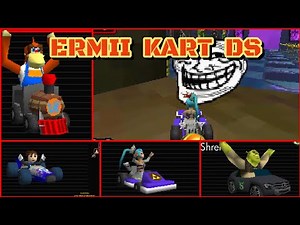 ERMII KART DS - MARIO KART DS ROMHACK WITH NEW TRACKS