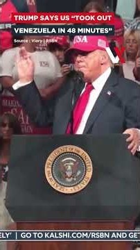 “500 Years Worth Of Oil” Trump Claims US Secured 65 Billion Barrels From Venezuela | VERTEX