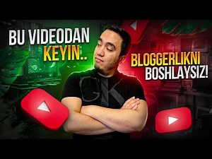 Bu videodan keyin aniq bloggerlikni boshlaysiz!!! Xushnud Turaev