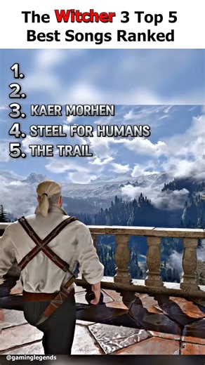 1.9K views · 44 reactions | The Witcher 3 Top 5 Best Songs Ranked  #thewitcher #thewitcher3 #gaming | MypovGaming | Facebook