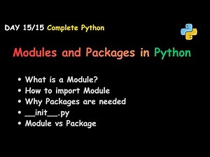 Day 15: Modules & packages | What’s the Real Difference?