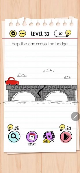 Brain Test Level 33 Solution & Walkthrough | Tricky Puzzles (Android & iOS Shorts)