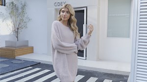 Watch Women's Baggy Loose Short Sweater Dress on Amazon Live