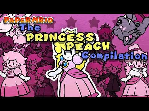The Princess Peach Compilation | Paper Mario Stop-Motion Compilation