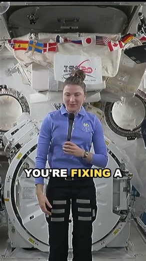 What happens if an astronaut lets go of a tool