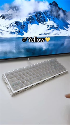 Do not show this to a RGB lover…#keyboard #rgbsetup #desksetup