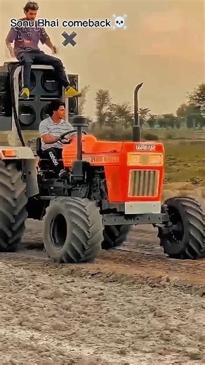 Ye dekho bhaiyo Nishu bhai ki tractor or Thar dono Ak sath 🥹💔 #tranding #tractor#thar #offroad#nishu