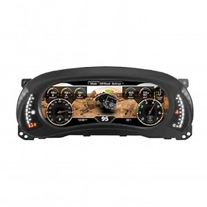 12.3 inch Digital Dash Instrument Cluster for 2011 2012 2013 2014 2015 2016 2017 Jeep Wrangler JK Car Odometer Virtual Cockpit Dashboard SpeedMeter Plug&Play,Non-Destructive Install,OTA Upgrade