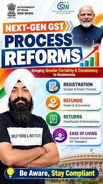 🔥 GST में अब तक के बड़े बदलाव! 😱 NEXT-GEN GST REFORMS 2026 | Registration, Returns, ITC & Refunds