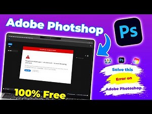 Solve this Photoshop Error Permanently 🚀 | How to Block Photoshop Internet Access Using Firewall