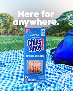 New Fresh Stacks let you roll with it for just $2.98! Perfect for on-the-go snacking. | Chips Ahoy! | Facebook