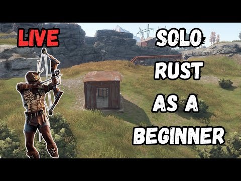 Solo Rust Noob Beginnings (New PC Player)